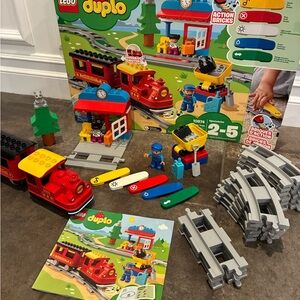 Lego DUPLO 10874 Steam Train Set w/App Control - Complete in Box & Manual